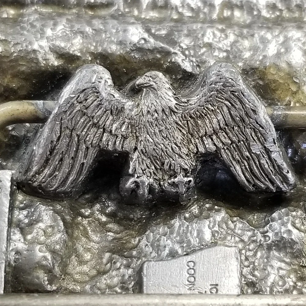 Vintage ICI Seeds Inc.‎ Belt Buckle 1991 Collector Series Growing Together Iowa